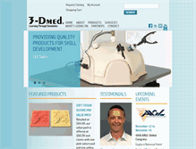 Tablet Screenshot of 3-dmed.com